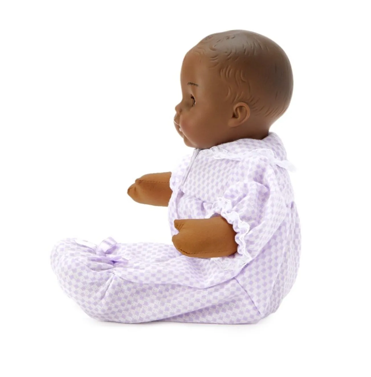 Madame Alexander Lavender Check Dark Skin Huggums Baby Doll