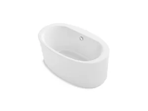 Sunstruck 63" Acrylic Freestanding Bathtub in White