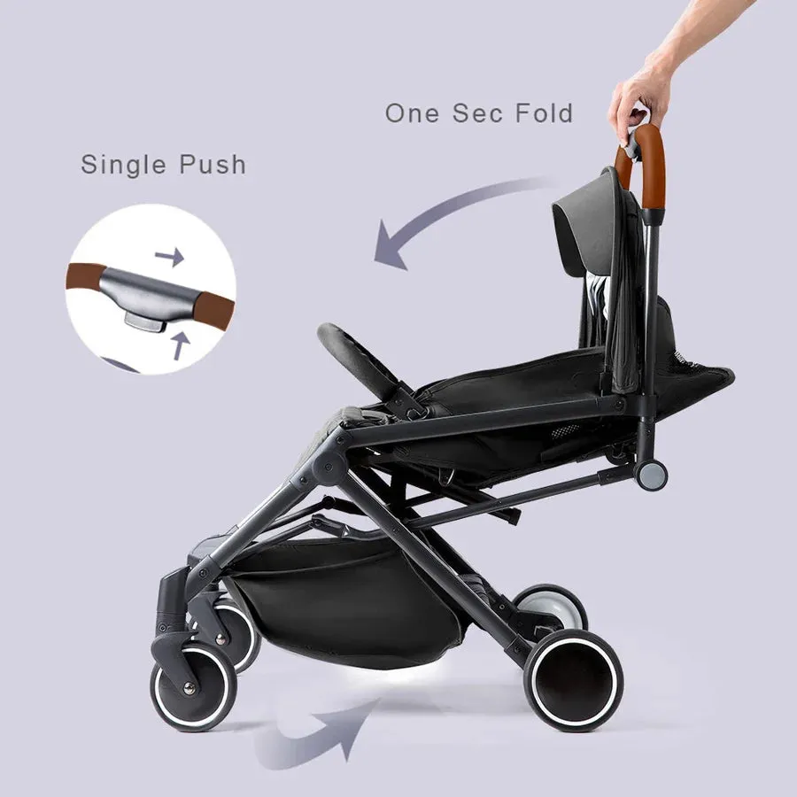 Teknum Travel Lite Stroller - SLD (Black)